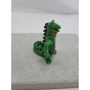 Rainforest Cafe Iggy The Iguana Movable Plastic Toy Figure 3”  PVC